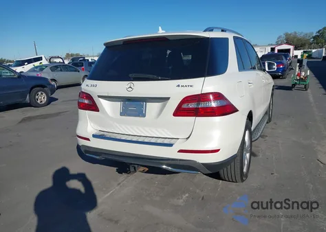 2014 Mercedes-Benz Ml 350 4Matic из США, поврежденный, VIN 4JGDA5HB3EA376836